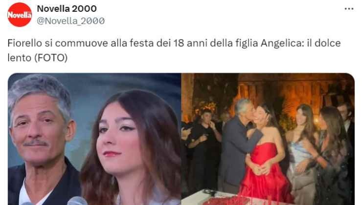 compleanno angelica fiorello foto web